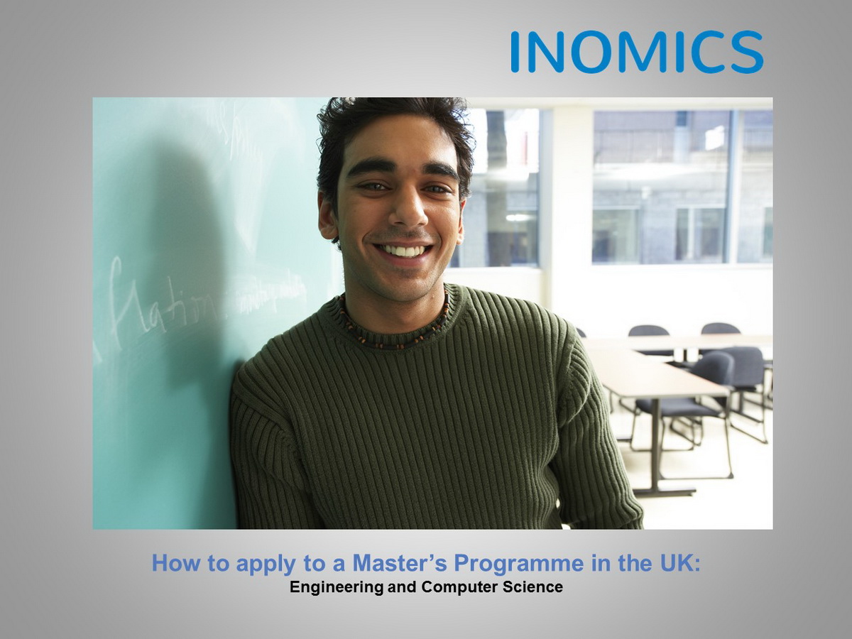 How to Apply to a Master's Programme in the UK - Engineering and Computer Sciences
